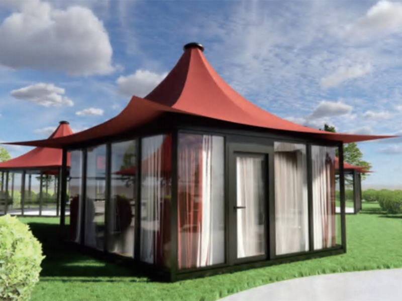 Tenda de estrutura quadrilateral Wild Luxury Series