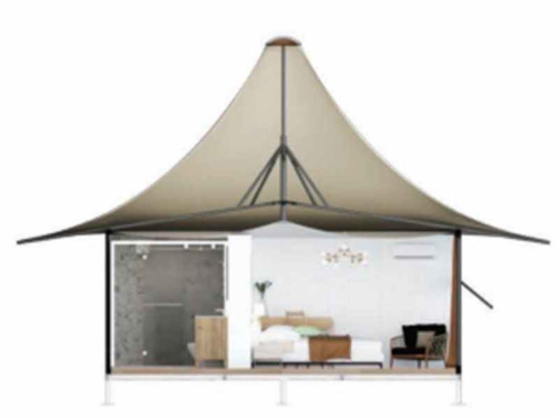 Tenda de estrutura quadrilateral Wild Luxury Series